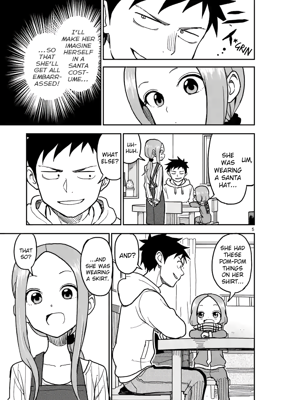 Karakai Jouzu no (Moto) Takagi-san Chapter 117 5